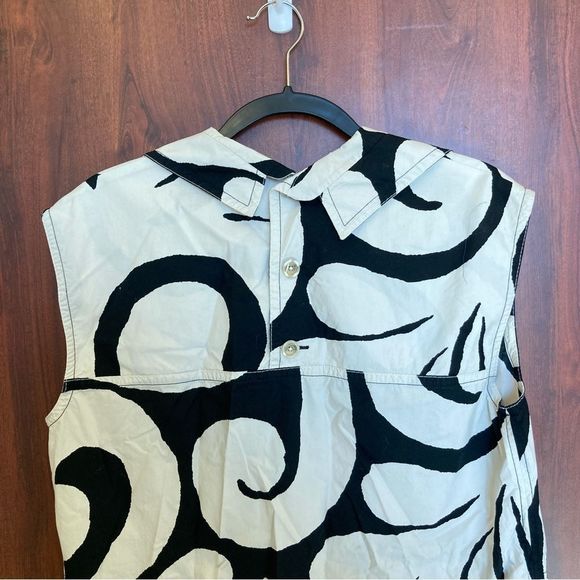 MARNI Abstract Print Shift Dress Size 42 US Size 6 - Picture 8 of 13